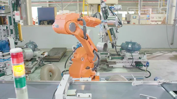 AISHIDA Cookware Intelligent production line by Qianjiang robot