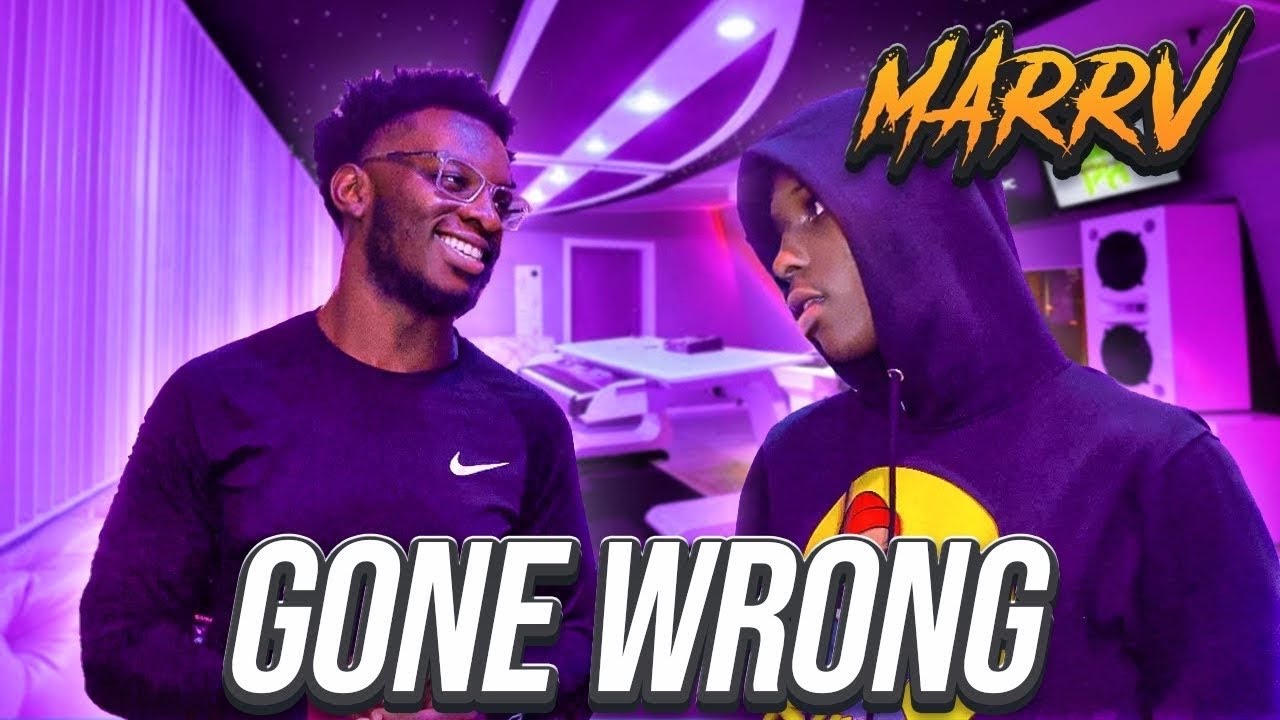 Marrv Rapper TROLLING MARRV IN HIS STUDIO SESSION & THIS HAPPENED... - YouTube