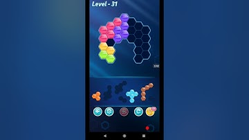 BLOCK HEXA PUZZLE LEVEL 31 ANSWERS AMATEUR LEVEL PACK