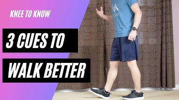 3 Cues to Walk Normally After Knee Replacement Surgery