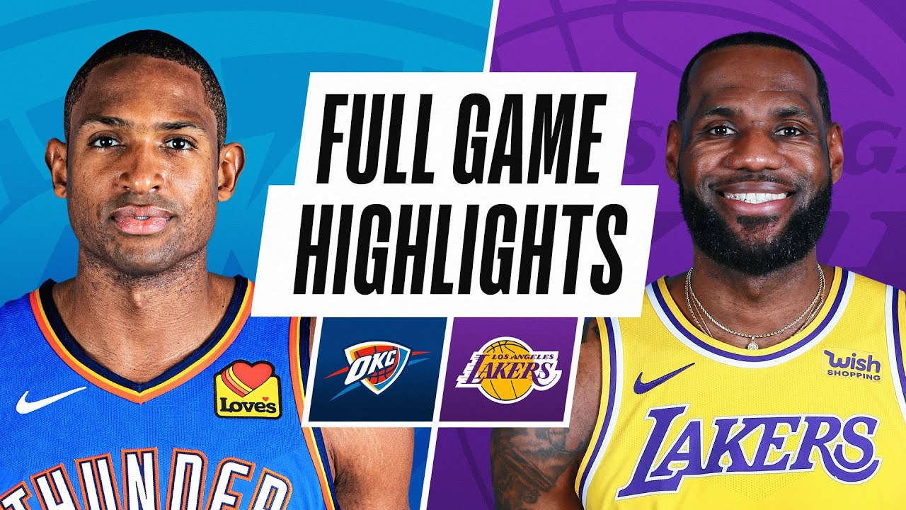 Game Recap: Lakers 114, Thunder 113