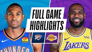 Game Recap: Lakers 114, Thunder 113