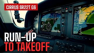 Cirrus SR22T-G6 Run-up to Takeoff! #aviation #cirrusaircraft #javiationx #flying