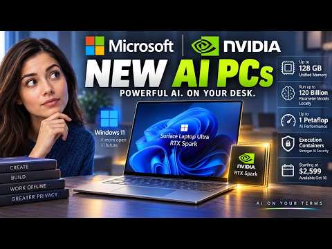 Microsoft and NVIDIA Unveil RTX Spark PCs for Local AI