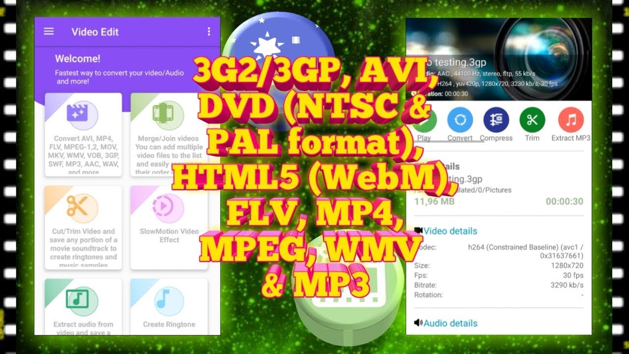 Cara merubah format video 3gp, avi, mp4 di HP Android ...