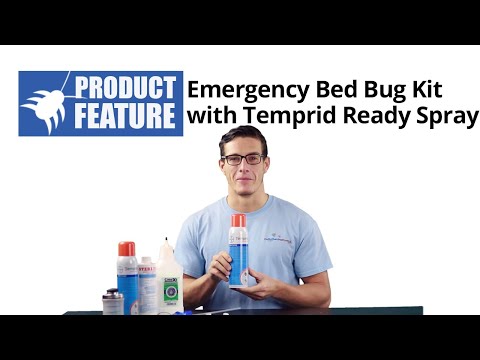Emergency Bed Bug Kit with Temprid (Bayer) Ready Spray