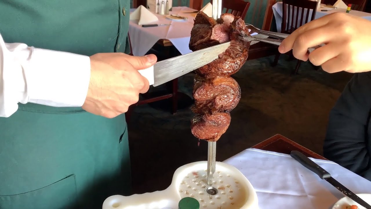 LONG BEACH RESTAURANT ALL YOU CAN EAT BRAZILIAN BBQ BUFFET YouTube