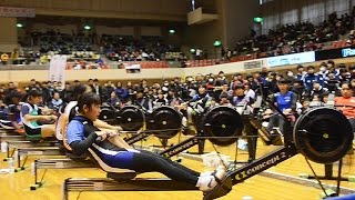 滋賀）９００人が漕ぎを競う　ローイングマシン大会
