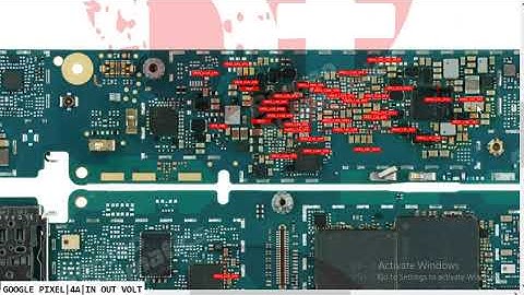 GOOGLE PIXEL 4A In Out Voltes Power Shot Problem Ways Hardware Solution #borneoschematic #gsmstore #
