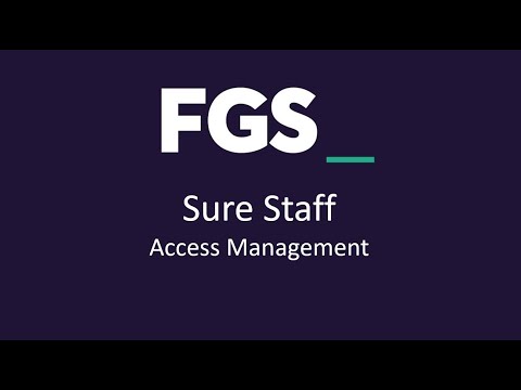 FGS SureStaff - Access Management
