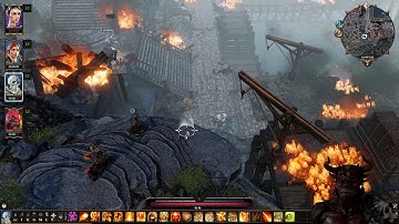 Beating the Voidwoken at Beginning of Arx - Tactician - Divinity Original Sin 2 LP #95