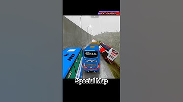 Bus simulator Indonesia With Ets2 BD traffic obb map mod gaming #bussid
