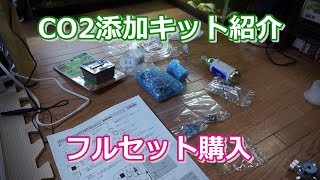 初心者アクアリウム　CO2（二酸化炭素）添加キット紹介