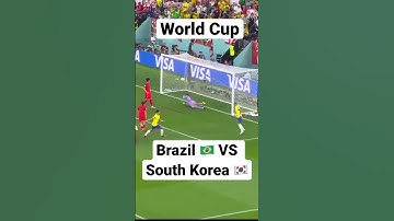 Brazil 🇧🇷 VS South Korea 🇰🇷 World Cup FIFA