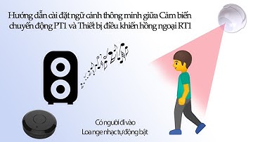 Hướng dẫn cài đặt ngữ cảnh thông minh Cảm biến chuyển động PT1 và Thiết bị điều khiển hồng ngoại RT1