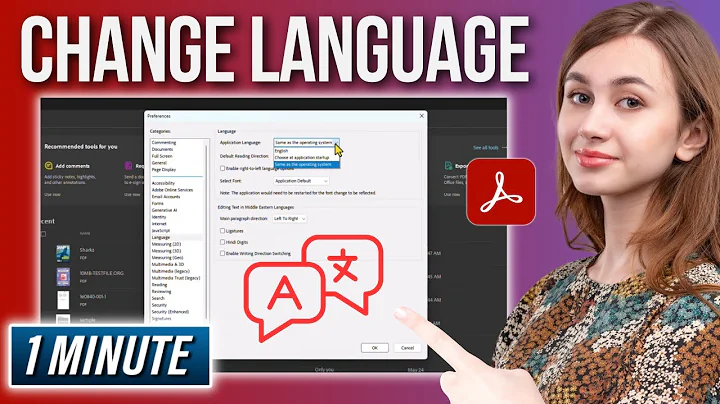 How to Change Adobe Acrobat Reader Language