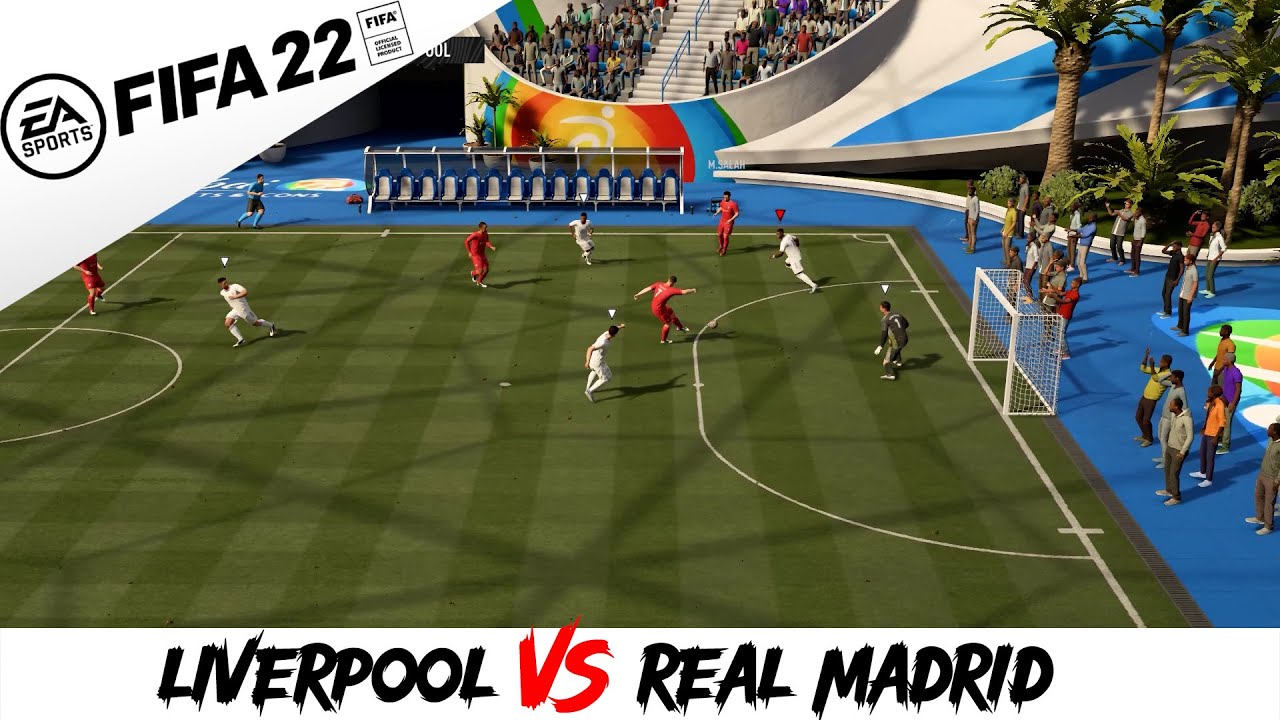 FIFA VOLTA 22 Online – LIVERPOOL VS REAL MADRID  mode FUTSAL  STREET  - Next Gen FOOTBALL