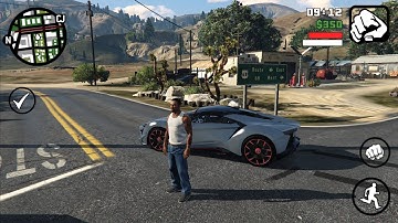 GTA San Andreas Remastered Graphics V5 Review Android