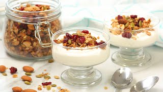 Healthy Homemade Granola | Easy MakeAhead Breakfast