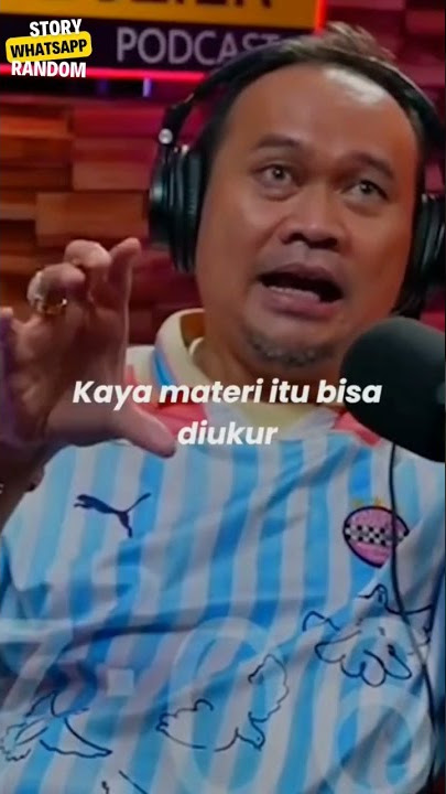 Kata kata Cak Lontong - Rejeki itu bukan hanya kaya
