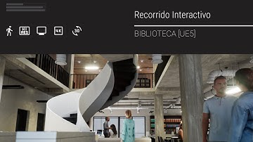 [UNREAL ENGINE 5] Walkthrough Library _ Recorrido por Biblioteca