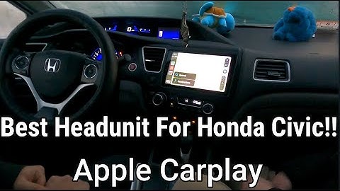 Idoing Headunit, Apple Carplay For 2012-15 CIVIC!!