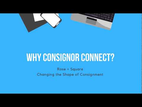 Why Consignor Connect?