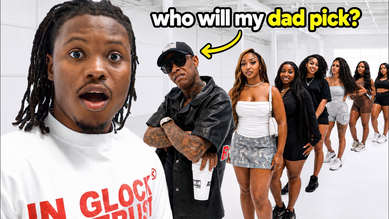 Dad Swipes 20 Girls For His SON!