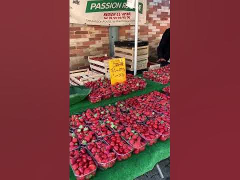 Рынок во Франции ! - YouTube