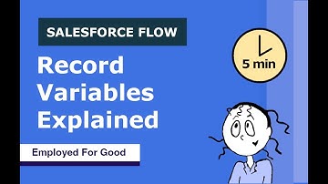 Salesforce Flow  *Record Variables* Explained  | Use To Create New Records
