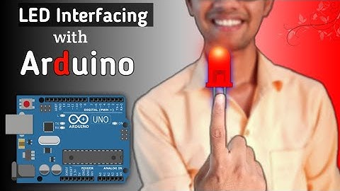 LED Interfacing With Arduino | How to Program Arduino |- HINDI -|Blinking LED Code with Arduino