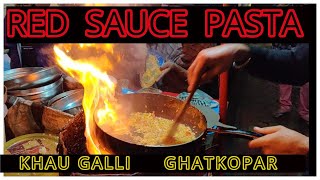 Red Sauce Pasta | Ghatkopar Khau Galli | The Trending Vlogs