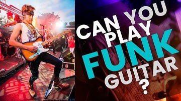 Beginners Funk Guitar Lesson