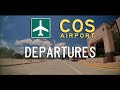 Cos airport  colorado springs co  departures driving dashcam