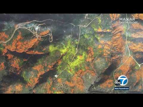SPECTACULAR VIEW: California super bloom seen from SPACE! | ABC7