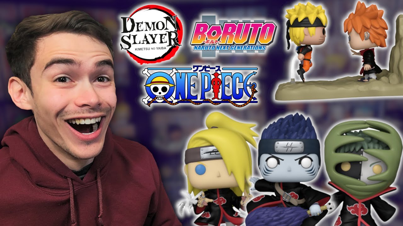 Anime Funko Pop News: First Looks Naruto Akatsuki Wave + Moment, One Piece, Boruto