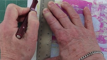 Mixed Media Monoprint