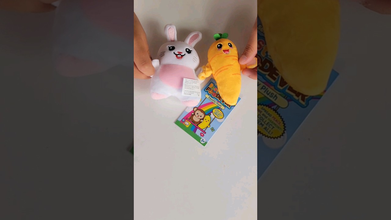 asmr unboxing Best Friends Foodever Squishy Plush 😲 