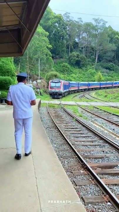 ඔහිය | Ohiya Railway Station in Sri Lanka 🇱🇰👏 #travel #train #srilanka #shorts #trending #ohiya