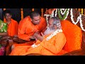 Padapuja of swamiji  vyasa puja maha mahotsav in namburu south indiaandhra pradesh 20june 2023