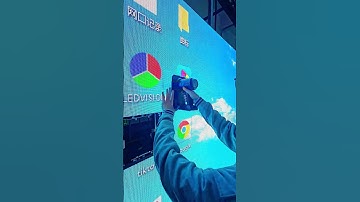 LED display module without connecting wires. #eagerled #leddisplay #ledvideowall #shorts