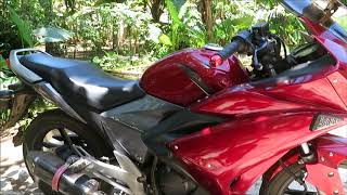 WOWW KEREN..!!!!!! MODIFIKASI SEPEDA MOTOR HONDA MEGA PRO MONOSHOCK DENGAN FAIRING YAMAHA R25.