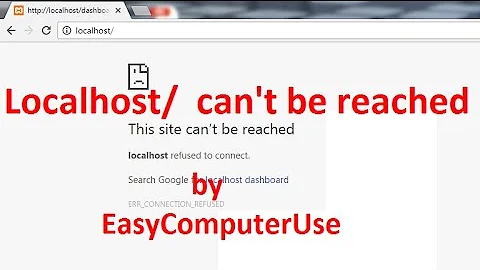 Localhost Can't be Reached, Refused to Connect on a Browser - FIXED | by EasyComputerUse