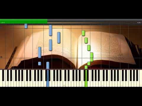 Haz Llover Jos Luis Reyes Piano Tutorial Synthesia Youtube