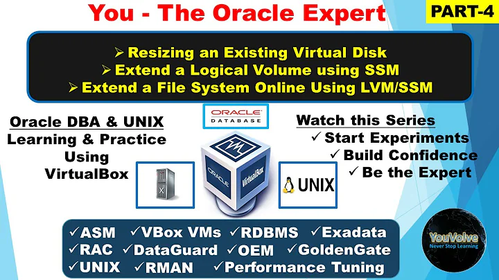 Oracle Linux VMs - Resize Disk - Extend Physical/Logical Volumes, VGs & File Systems Online with LVM