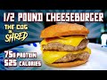 BIG 525 Calorie Double Cheeseburger [75G PROTEIN!]