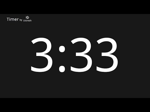 3m33s Countdown Timer