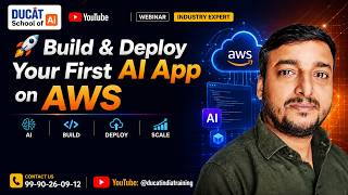 Build & Deploy Your First AI App on AWS