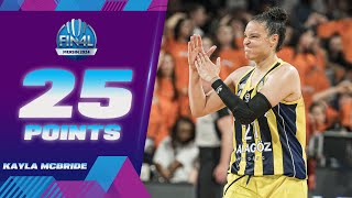 Kayla McBride (25 PTS) with one of the best games of her career! Fenerbahce heading to the Final!