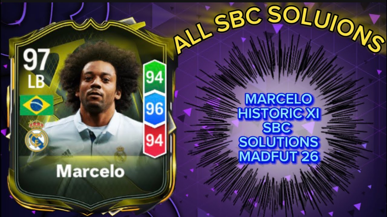MARCELO 97 RATED HISTORIC XI | ALL 15 MADFUT SOLUTIONS | MADFUT